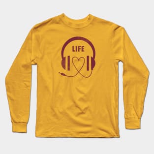 Music is Life Long Sleeve T-Shirt